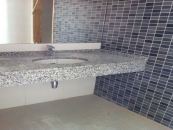 Encimera de baño granito gris