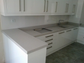 Encimera de cocina en Corian