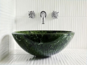 Lavabo mármol Verde Indio